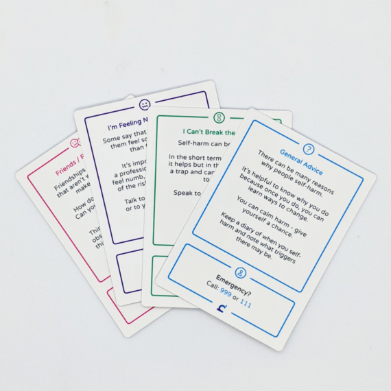 Calm Cards from stem4 - The Calm Harm App